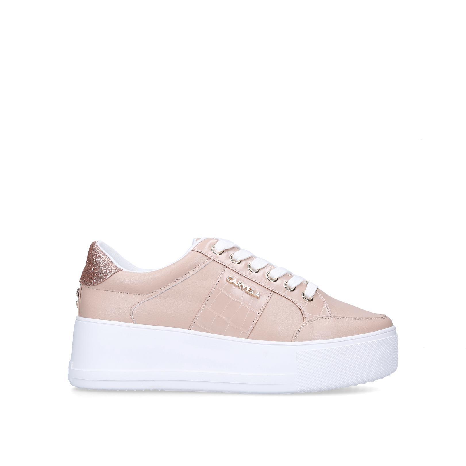 Page 3 | Women's Trainers | Metallic & White Leather Trainers | Kurt Geiger