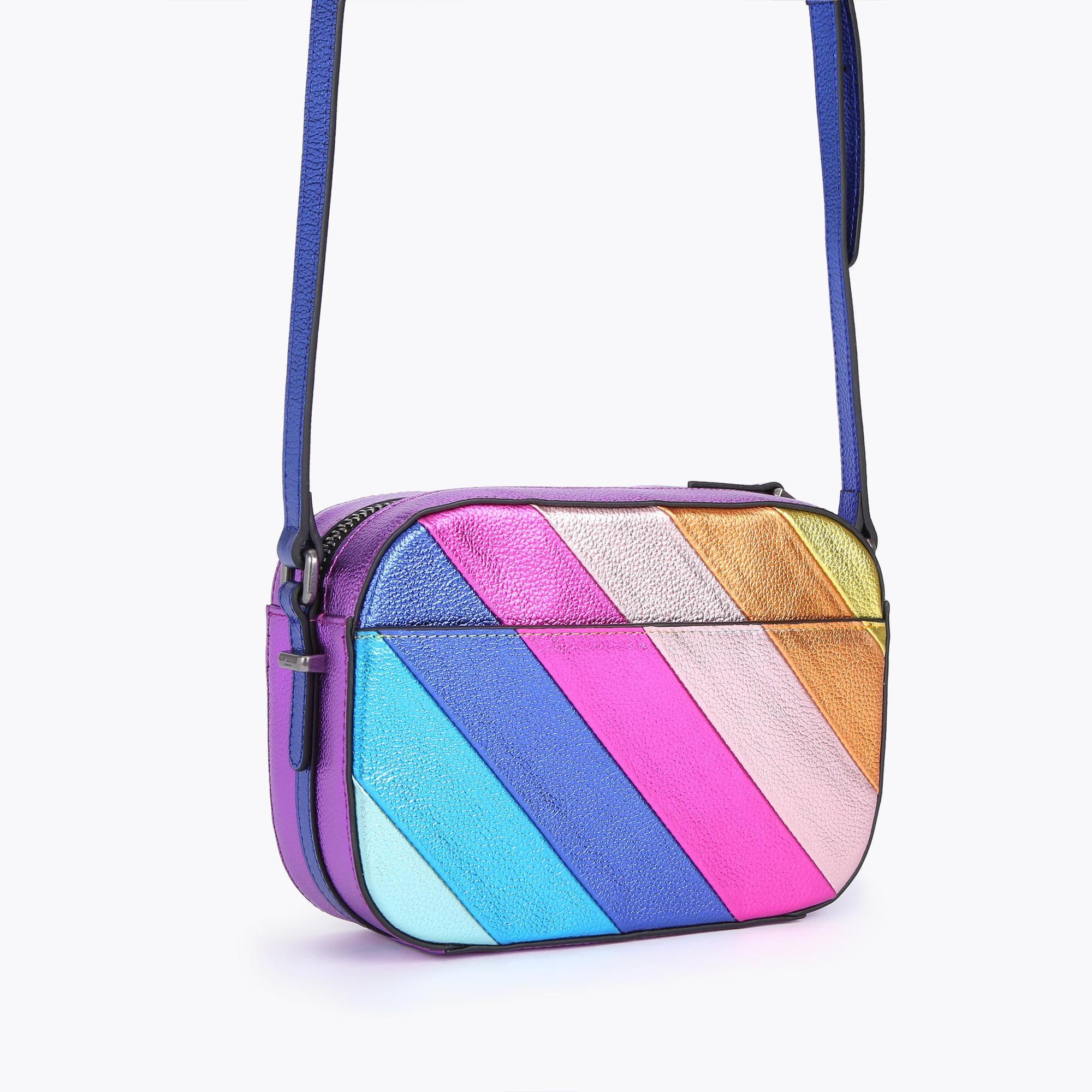 Kensington Cross Body Rainbow Leather Cross Body Bag By Kurt Geiger London 1170