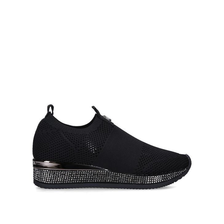 carvela slip on trainers