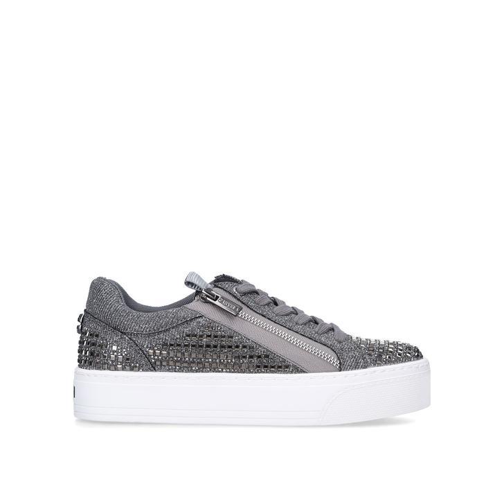 carvela white trainers sale