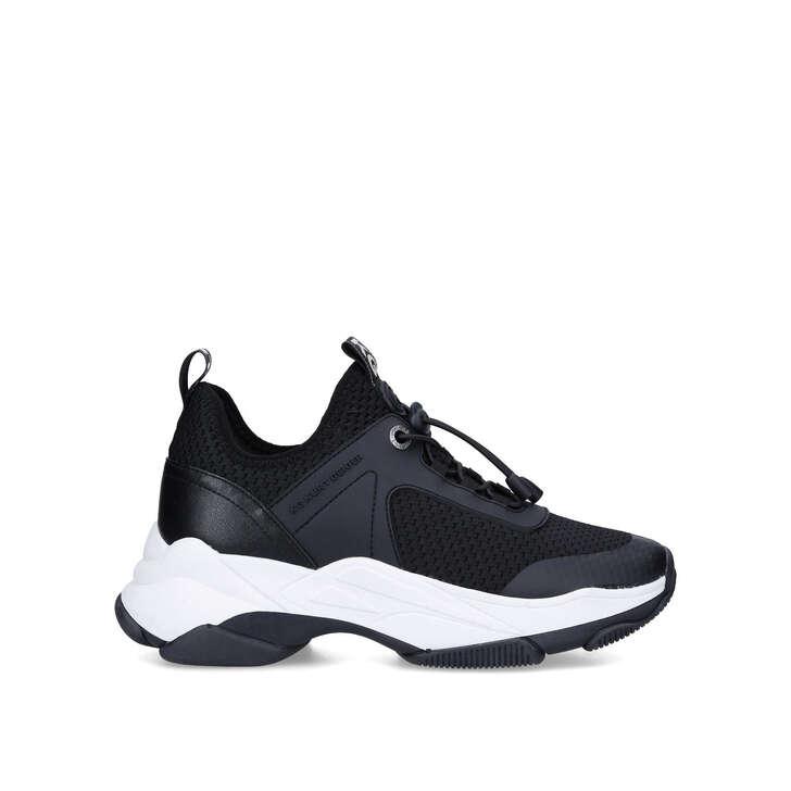 kurt geiger white platform trainers