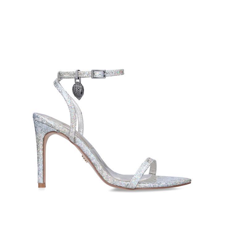 Stunning Kurt Geiger High Heeled Sandals uk4 Magenta occasion Events BB001