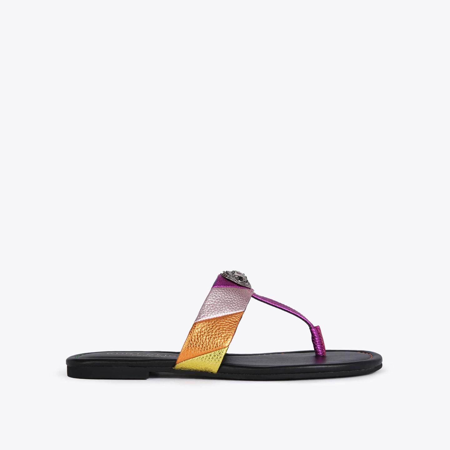 15 Pairs of Bright and Bold Kurt Geiger Sandals Maximalists Will Love 15 Kensington T-Bar Sandal Kurt geiger