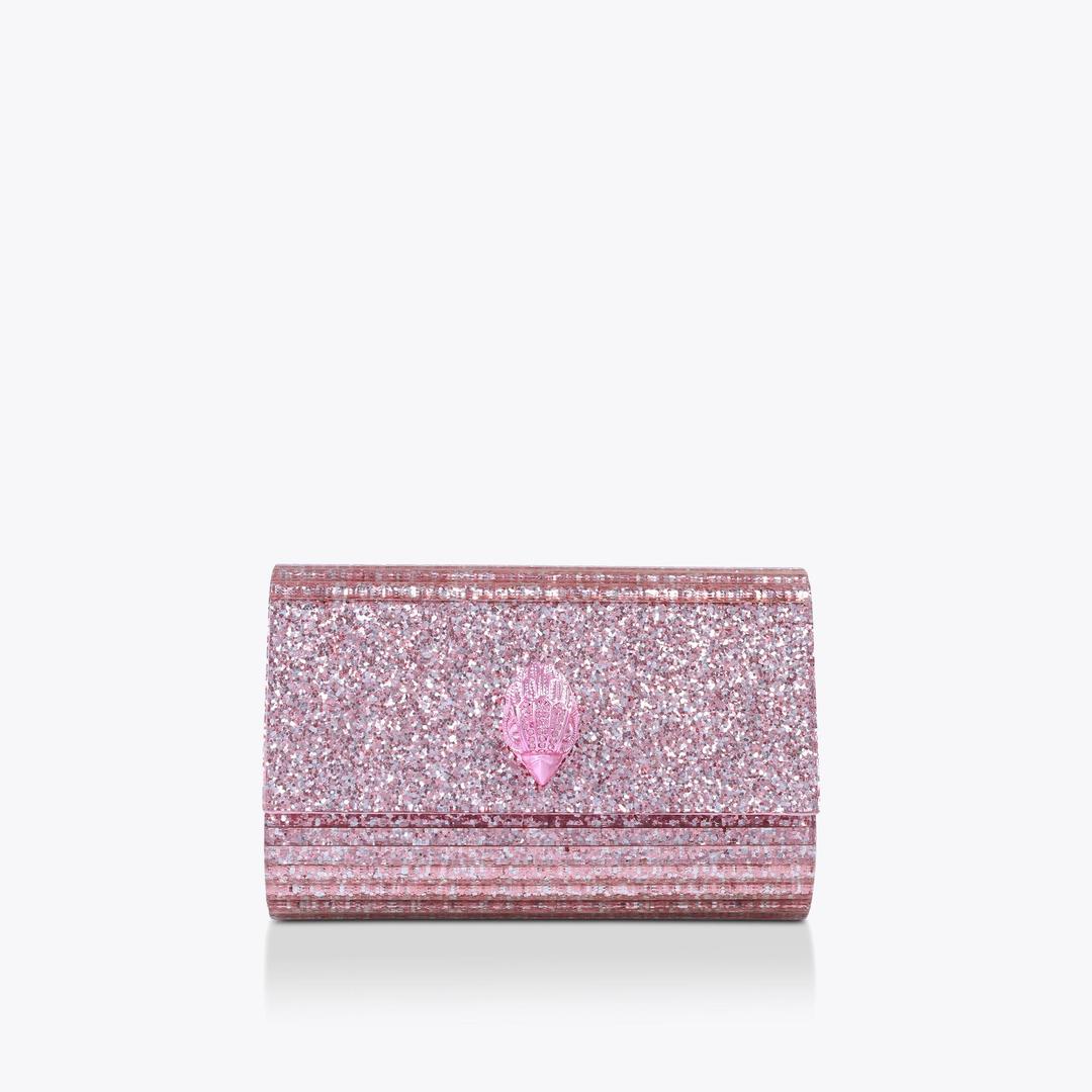 PINK PARTY EAGLE CLUTCH DRENCH by KURT GEIGER LONDON