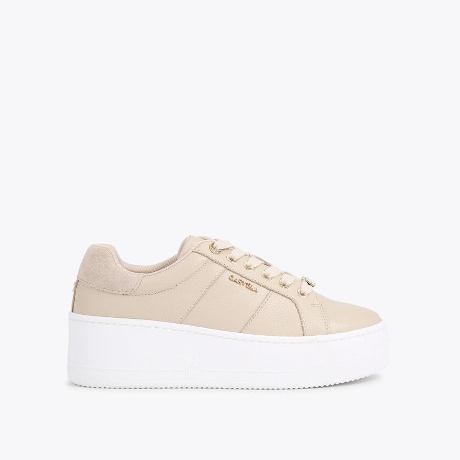 Page 3 | Women's Trainers | Metallic & White Leather Trainers | Kurt Geiger
